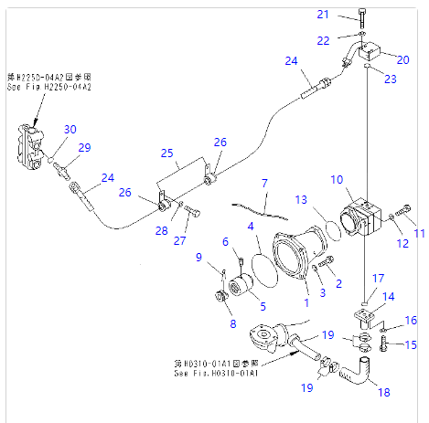 705-41-01050 7054101050 Seal Kit Pump Assy Fits Komatsu Bulldozer D155A-2A D60P-12 D65E-12  D65PX-12
