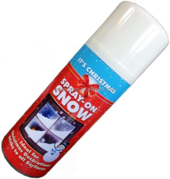 Multiscene Christmas Artificial Spray Snow Odorless Window Spray Snow