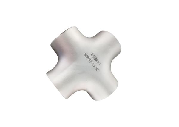ASTM B16.9 Buttweld Titanium Pipe Cross Straight Cross 4 Way Equal Cross
