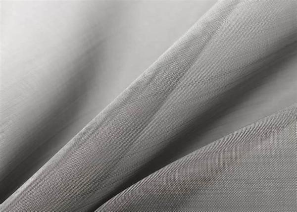 Silver Color Stainless Steel Filter Wire Mesh / Stainless Steel Micro Mesh Screen