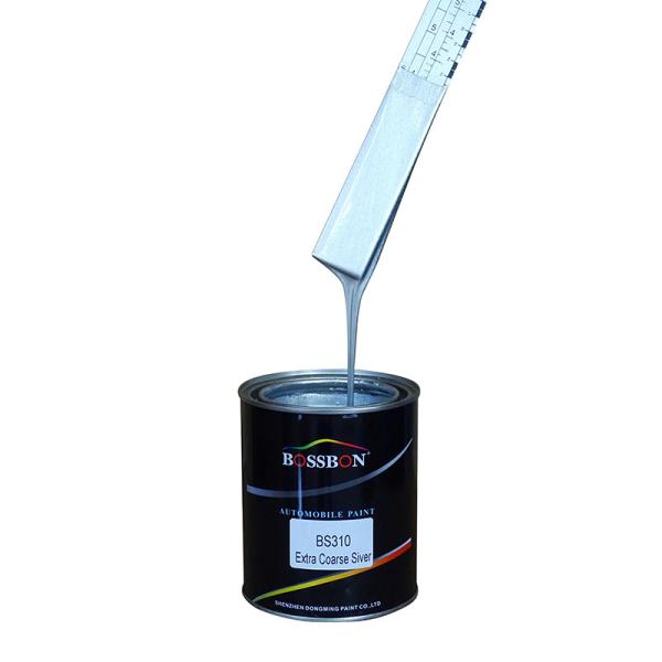 Bi Component Car Metallic Paint Good Adhesion 100L High Coverage