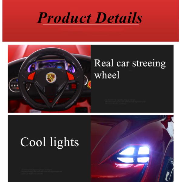 Trendy 12v Electric Ride On Cars With Remote Control Four Wheel Drive Toy Car OEM