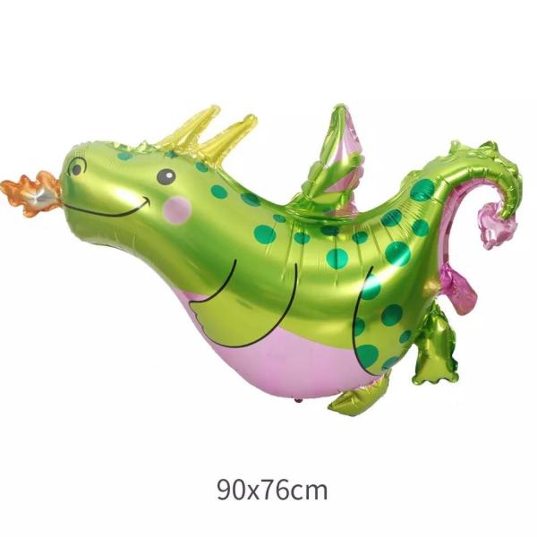Balão decorativo da folha do tema por atacado de Rex Brontosaurus Charizard Dinosaur Party do tiranossauro dos balões da série do dinossauro