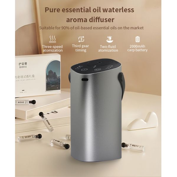 Compact 2000mAh Battery Operated Aroma Diffuser Portable Scent Diffuser Machine