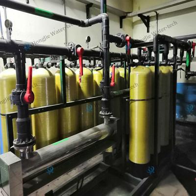 Système de traitement d'eau personnalisé 30 tonnes/h pour eau ultra pure pour fluide de polissage CMP