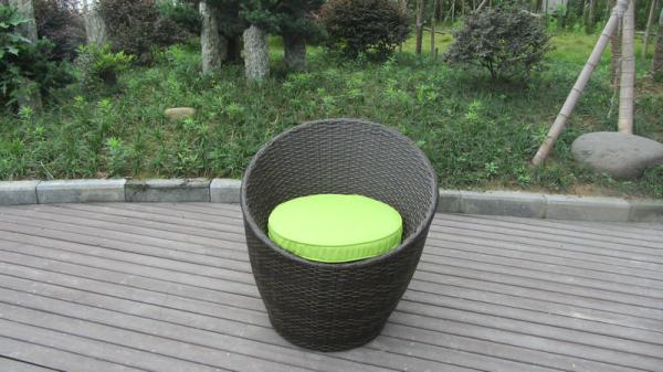 PE Rattan Obelisk Chair