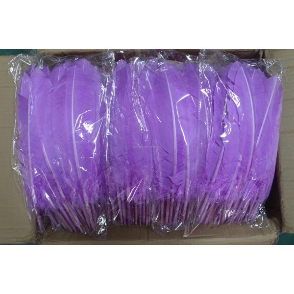 Party Decoration Colored Turkey Feathers Event Supplies 10-12 inch