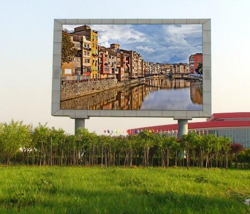 P6 SMD Outdoor Advertising LED Display For Street Advertising OEM Cabinet Size