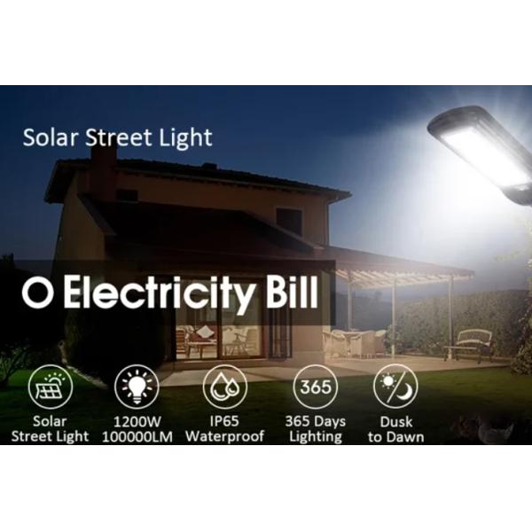 Aluminum 60w 80w Integrated Solar Lights Outdoor Led Street Ip65 Waterproof