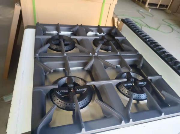 GH-987A Gas Range com 4 queimadores e forno a gás 20.8Kw Equipamento de cozinha potente