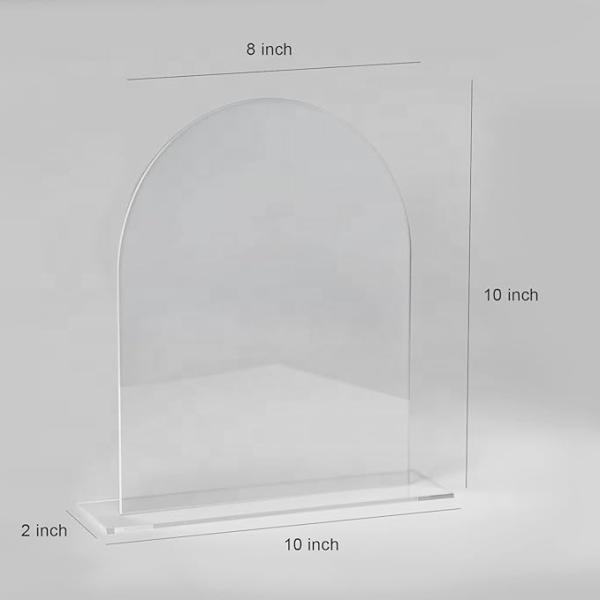 Gold Sign Acrylic Holder Frames Mirror Silver Welcome Board Wedding Party Event Decoration