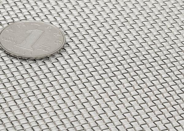 Stock AISI 316L Woven Stainless Steel Wire Mesh Roll Food Grade