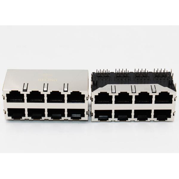 Плата вверх по женскому соединителю Lan SMT, соединителю низкопрофильного RJ45 водоустойчивому
