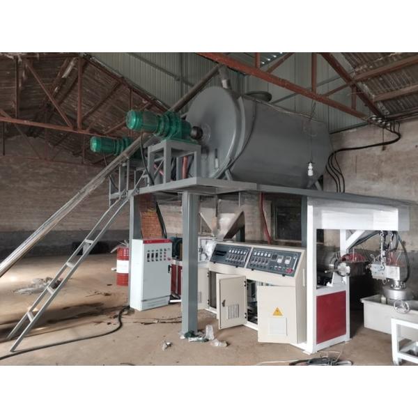2mmx0.16mm Plastic Filament Extruder 100Kg/H Plastic Filament Extrusion Machine