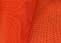 100% fogo de Mesh Knitted Fluorescent Material Fabric do poliéster EN20471 - retardador