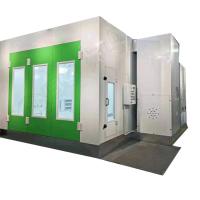 Diesel Turbo Fan Car Spray Booth 32 Pcs lâmpadas infravermelhas fácil de operar