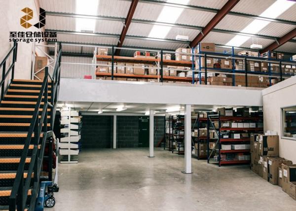 L'acier Q235/245 planchers de mezzanine industriels pour l'entrepôt emploient construire une mezzanine