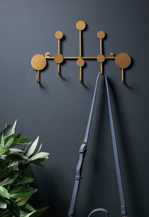 Metal Anti Corrosion 10kg Bearing Bedroom Wall Hooks