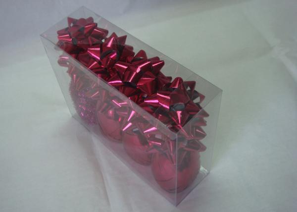 ROHS Christmas gift wrapping ribbons and bows with single - side printed