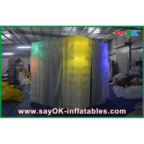 Раздувная будочка фото нанимает прочный освещая торговый центр будочки фото крупного плана для партии