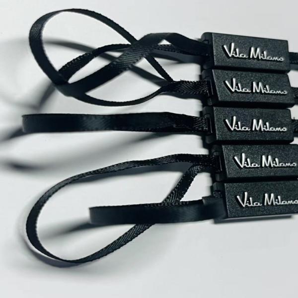 Bulk Cotton Black Hang Tag String Thread For Textile Products