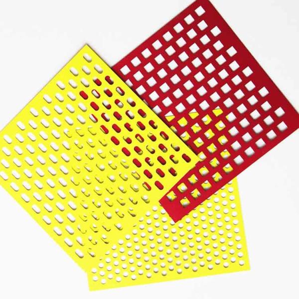 Powder Coated Slotted Hole Perforated Sheet For Panel Fence