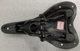Double suspension à ressort étroite MTB selle siège de vélo en cuir 280mm X 150mm