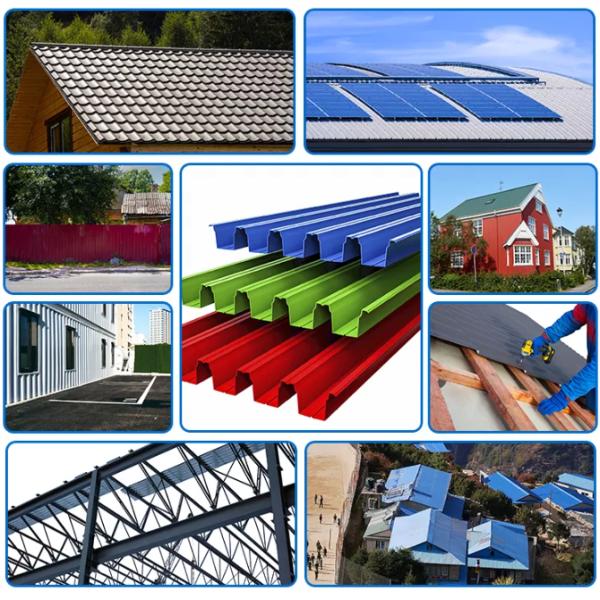 гальванизированное 0.12-6.00mm красят покрытый настилающ крышу цвет листового цинка покрыли лист толя Gi