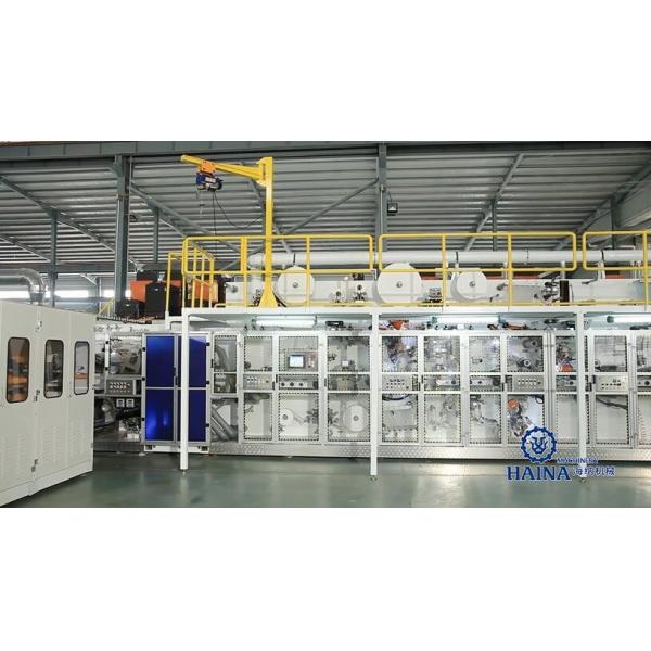 500pcs /min M - XXL Diaper Manufacturing Plant With Stacker