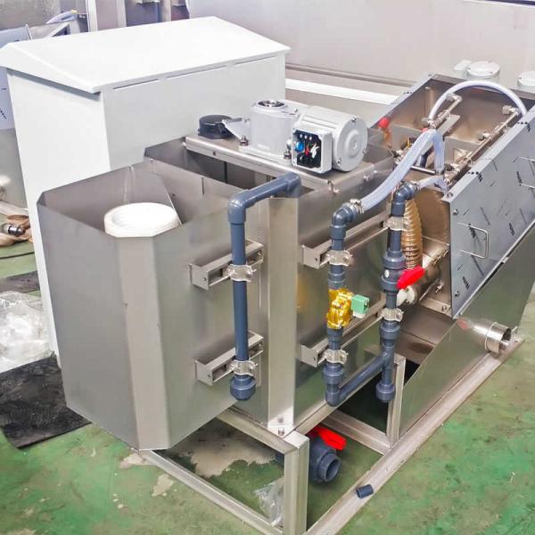 Пресса винта нержавеющей горизонтальной шуги OEM Dewatering