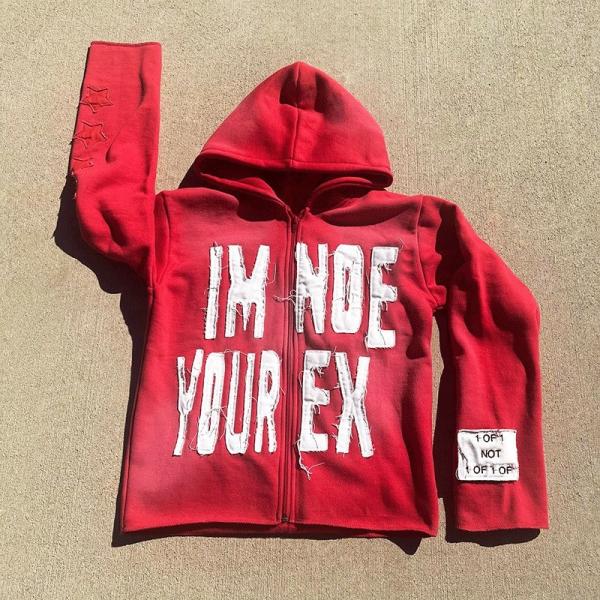 Plus taille Hoodie en détresse Stone Hoodie lavée 380 grammes - 500 grammes