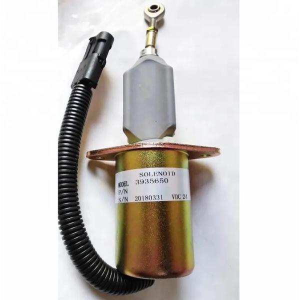 6CT 12V 24V pièces moteur arrêt solénoïde coupure de carburant solénoïde 3935650