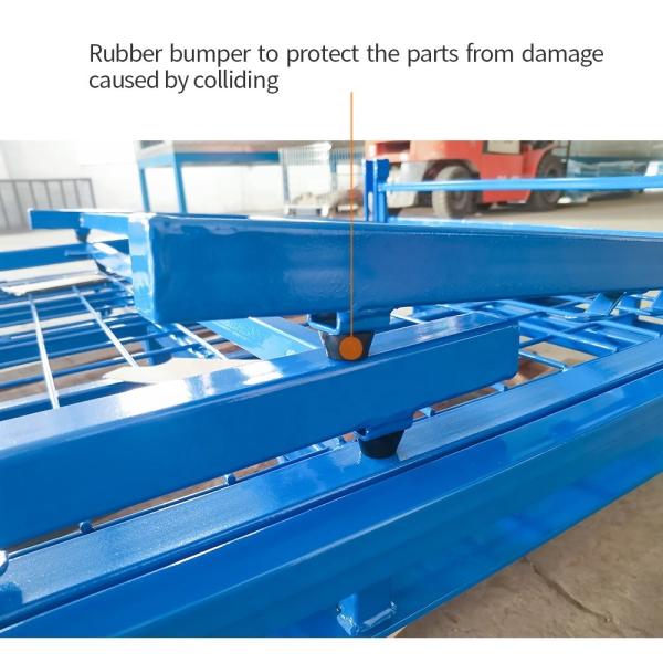Scale Heavy Duty Warehouse Storage Foldable Stackable Stillage with Adjustable Design