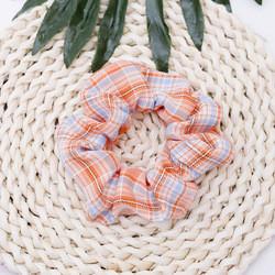 Baby Blue Stretchy Hair Tie Coil Elastics Plateaued Scrunchie High Stretch Cute  4.13in