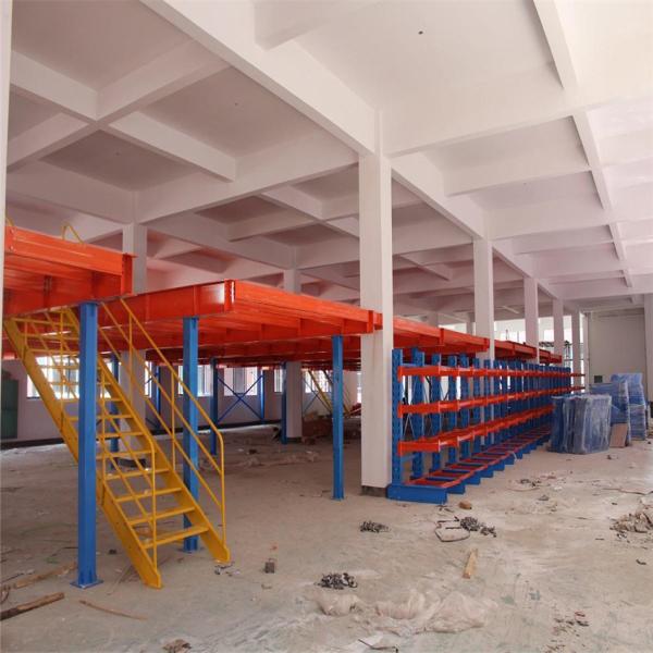Multi-Level Warehouse Storage Racks With Stairs Platform Package Gross Weight 100.000kg