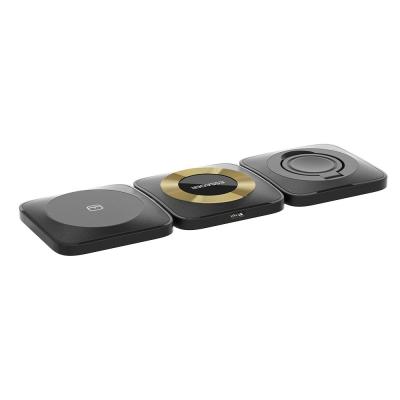 ESSAGER Waves 3 en 1 Chargeur Wilress 15W Meilleur chargeur de téléphone sans fil à charge rapide