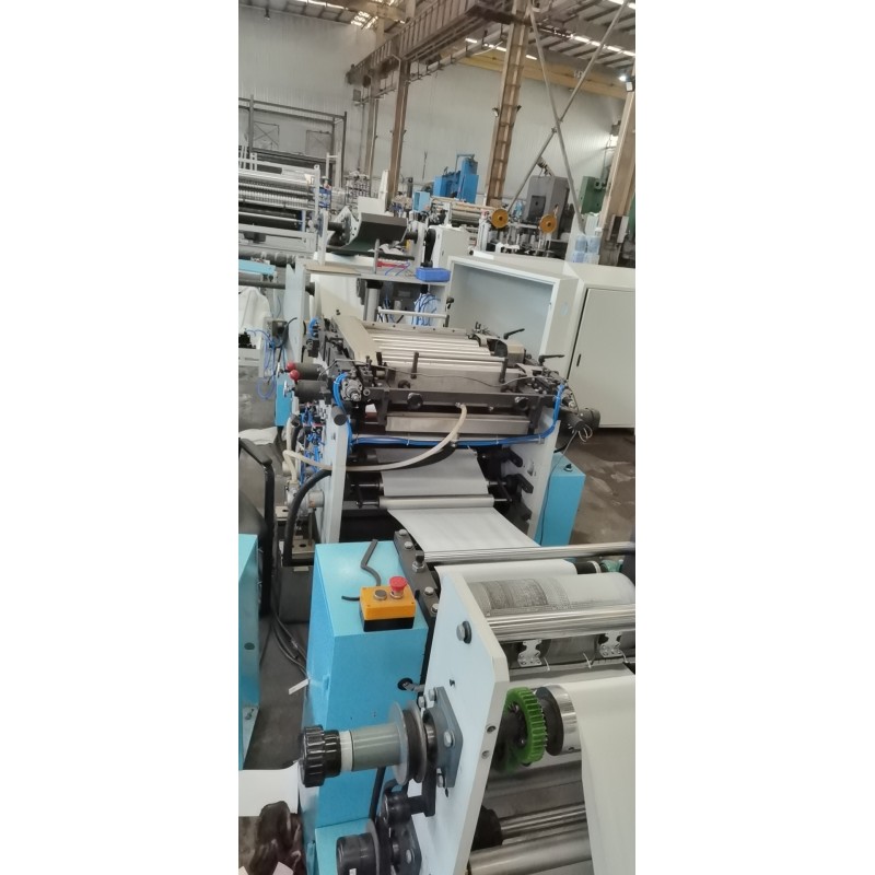 4 Color Printing Napkin Folding Machine ZGNF-400C Steel-to-Steel Embossing 380V 50HZ Dinner Napkin