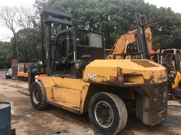                  Use 100% Original Komatsu Forklift Truck Fd150e-8, Secondhand 15 Ton Japan Forklift Komatsu Fd150 Fd160 Fd200 Fd250 in Stock for Sale             