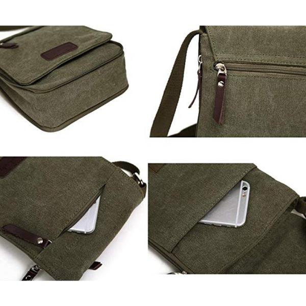 Polyester Canvas Shoulder Tote Bag Business Messenger Anti Dirty Lightweight