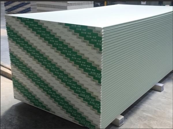Damp Proof Moisture Resistant Plasterboard Panel For Soundproofing Effectiveness