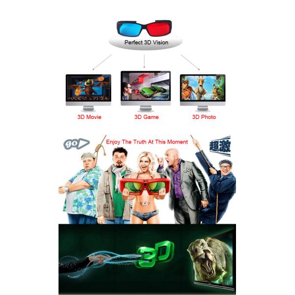 Red Blue 3D glasses TV film vision movie buy LG Sony Samsung Panasonic theater Benq Acer 1