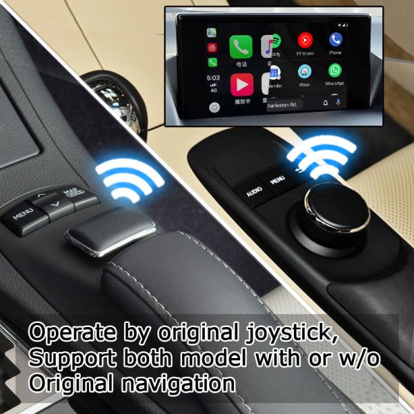Интерфейс Carplay установки подключей и играй беспроводной для Lexus CT200h 2011