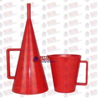 Tasse de mesure de Marsh Funnel 946ml d'équipement d'essai de fluides de perçage de pétrole