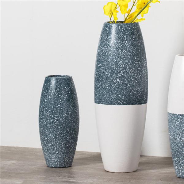 Modern handmade ornament home decoration desktop flower vase craft elegant ceramic flower vase