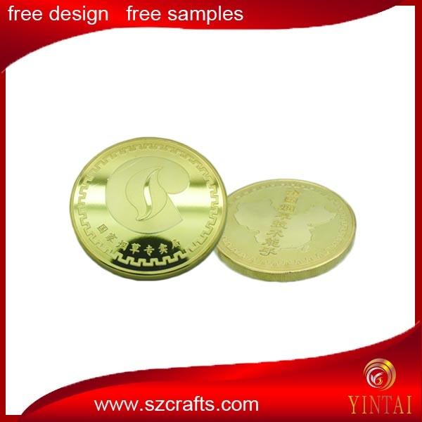 Excellent Physical Feathercoin coin 1oz gold plated Souvenir medal for sale