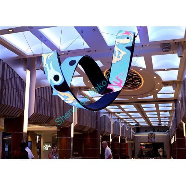 P2.5 P3 P4 Bendable flexible LED Display with Soft Rubber Module for Creative Design