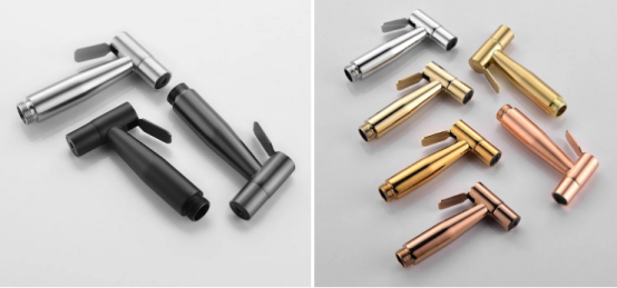 Moderno Design Toilete de aço inoxidável frio Bidet Diaper Handheld Set Estilo sustentável