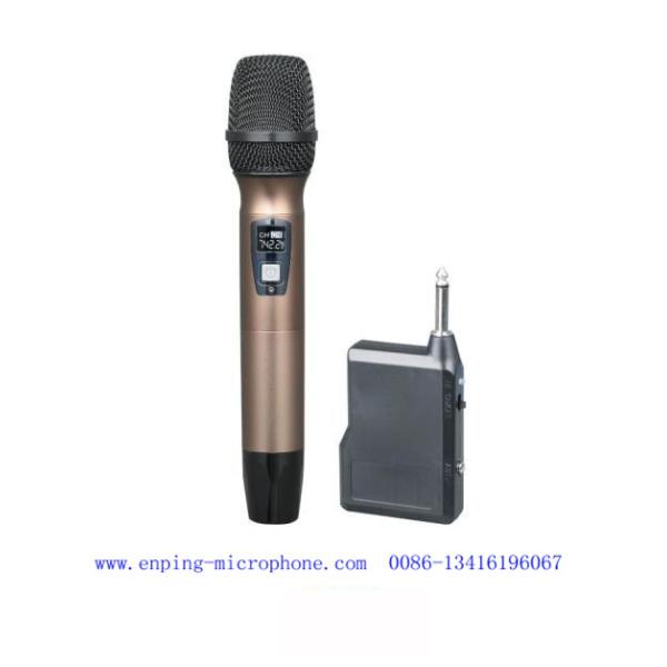 C5/rechargeable &portable universal mini 16 channels UHF wireless microphone  with 6.35mm plug