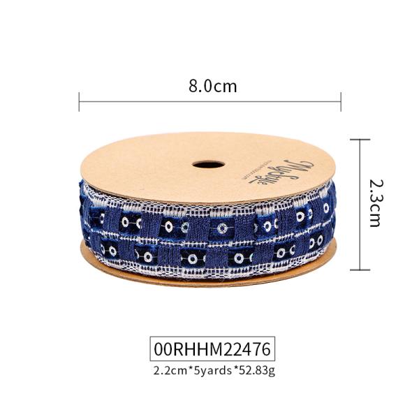 100% Polyester OEM Accepted Little Fragrant Special Ribbon Combination Garment Accessories