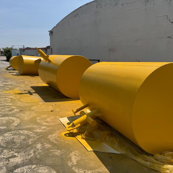 Large-Diameter Steel Floating Mooring Buoy for Marine Offshore Applications
